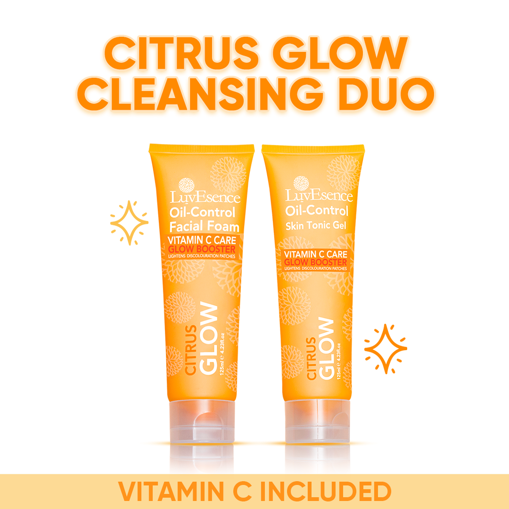 
            
                Load image into Gallery viewer, Citrus Glow Skin Care Cleansing Duo - Advanced with Vitamin C
            
        