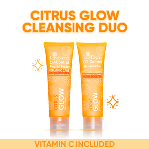 
            
                Load image into Gallery viewer, Citrus Glow Skin Care Cleansing Duo - Advanced with Vitamin C
            
        