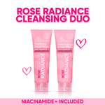 Rose Radiance Skin Care Cleansing Duo - Advanced with Niacinamide +